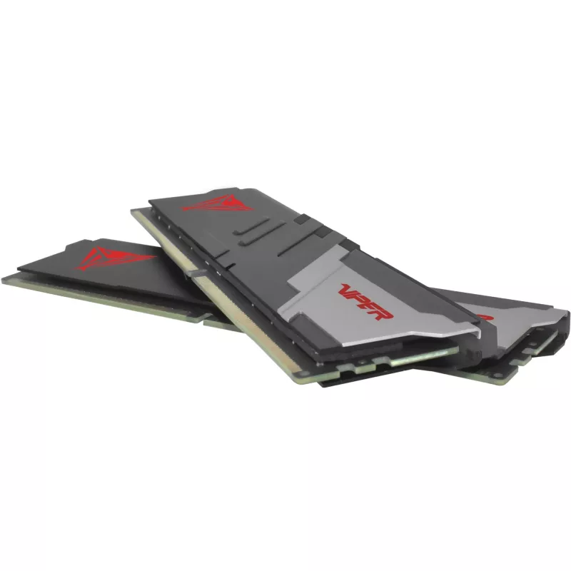 DIMM 32 GB DDR5-5600 (2x 16 GB) Kit dual, memoria RAM negra/blanca, PVV532G560C36K, Viper Venom, INTEL XMP