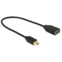 Cable HDMI DeLOCK 0,2 m HDMI-A/HDMI Micro-D