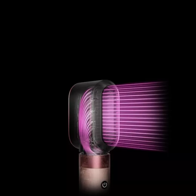 Airwrap Co-anda2x Straight + Wavy, multistyler crema/oro rosa, Bluetooth, 1.700 vatios (embalaje dañado)