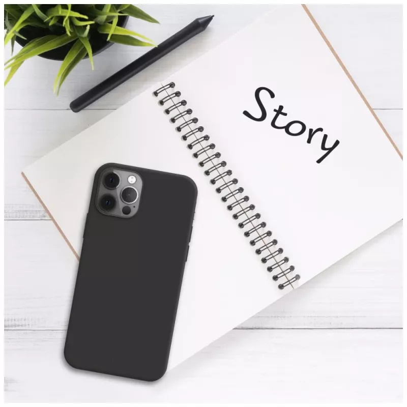 Fixed | Story | Tapa trasera | Samsung | Galaxy S25+ | Goma | Negro