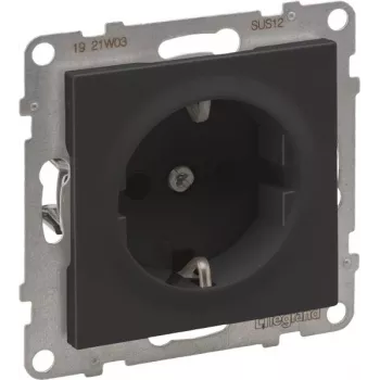Legrand SEANO 765420 Toma de corriente Schuko con bornes de conexión 10 (765420)