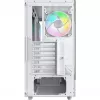 Montech XR Semitorre, cristal templado – blanca
