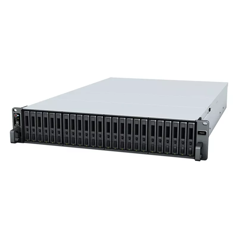 Synology FlashStation FS3410 - Servidor NAS - 24 bahías - 108TB - Rack - montaje - RAID 0, 1, 5, 6, 10, JBOD, RAID F1 - RAM 16GB - 10 Gigabit Ethe