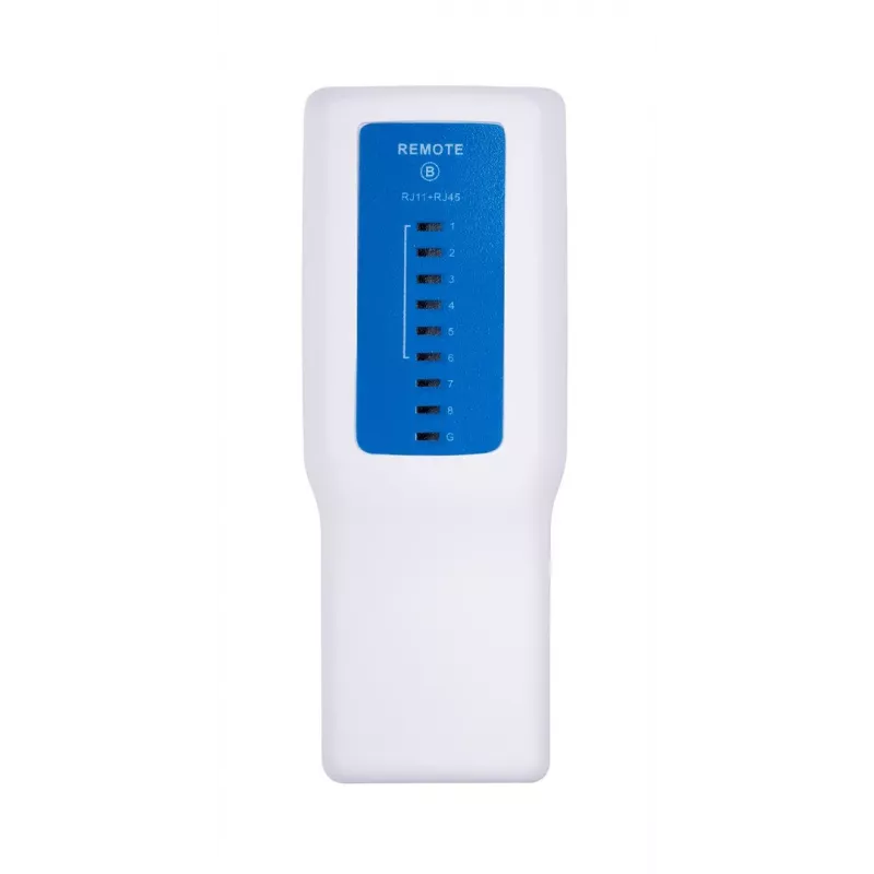 Lanberg NT-0402 comprobador de cables de red PoE, azul/blanco