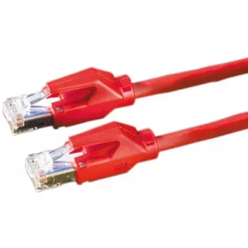 Cable de parcheo DRAKA Cat.6 Clase E S/FTP UC900 TM21 LSOH rojo 2m
