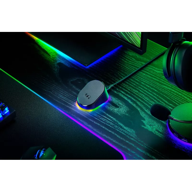 Base para ratón Razer Mouse Dock Pro con puck de carga inalámbrica