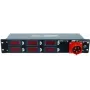 Distribuidor de corriente EUROLITE SBM-16 0,48 m – regleta de enchufes para escenario/técnica de sonido con protección de línea 16 A