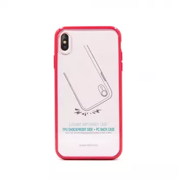 Funda protectora antichoque Devia para iPhone XS Max 6,5, rojo, protección contra caídas
