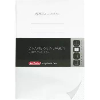 Cuaderno Herlitz 50034147 A5 80 hojas blanco