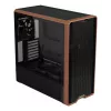 Caja de PC Lian Li Lancool LAN217X Midi Tower Negra, Madera