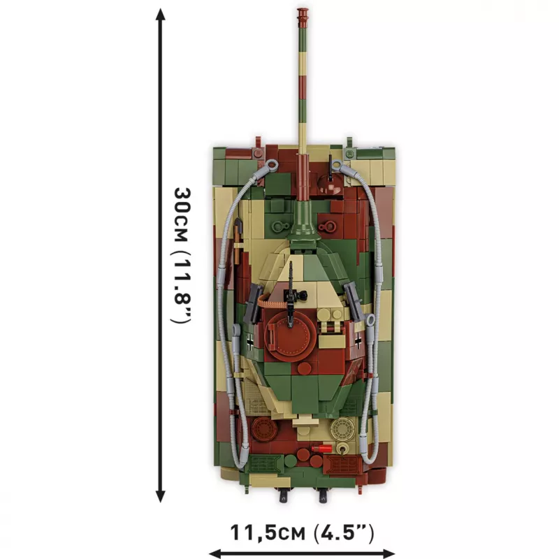 Set de bloques COBI Panzer VI Ausf. B Königstiger 802 piezas