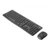 Logitech MK295 Silent – Conjunto de teclado y ratón – Inalámbrico – 2,4 GHz – Grafito – Distribución húngara
