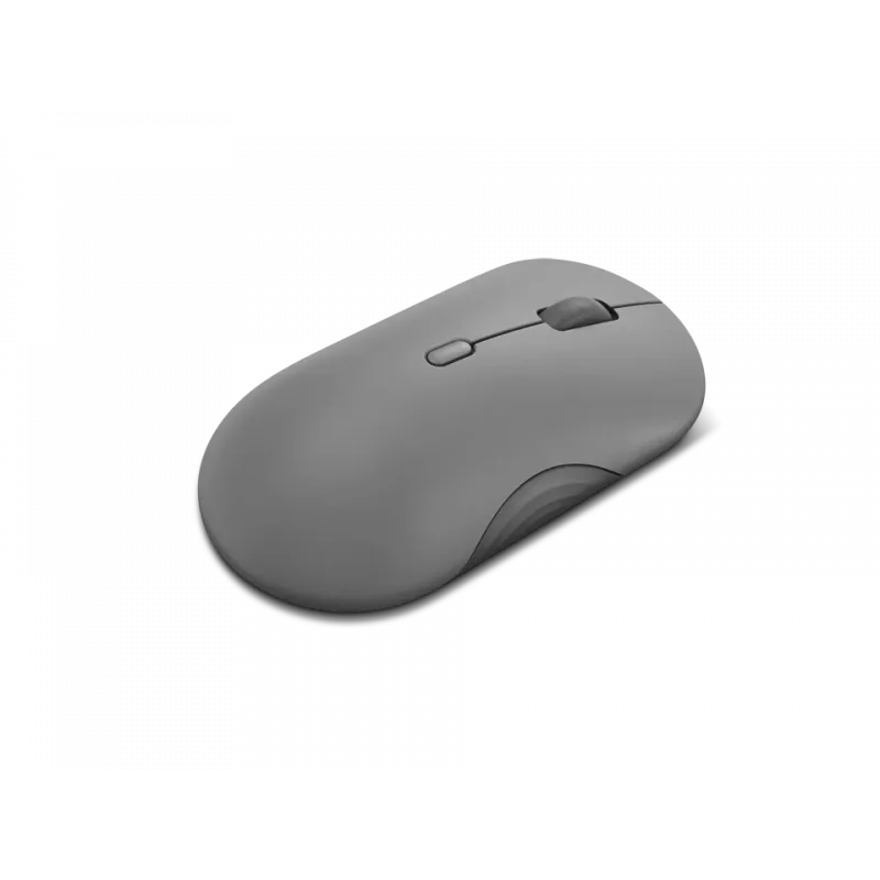 Ratón de ordenador Lenovo 350 ambidiestro Bluetooth óptico 2400 DPI, 6 botones, gris