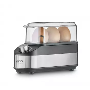 Caso | Hervidor de huevos | E3 | Negro/acero inoxidable | 210 W