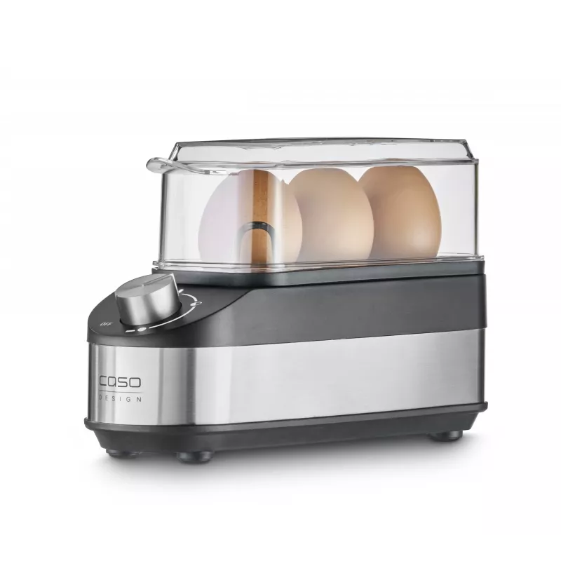 Caso | Hervidor de huevos | E3 | Negro/acero inoxidable | 210 W