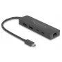 Hub USB DeLOCK 10 Gbit/s con 2,5 Gigabit LAN y PD 85 vatios