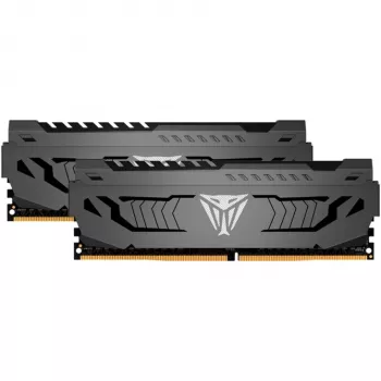 32 GB Patriot DIMM 3600 (2x 16 GB) Dual-Kit (gris, PVS432G360C8K, Viper Steel, INTEL XMP)