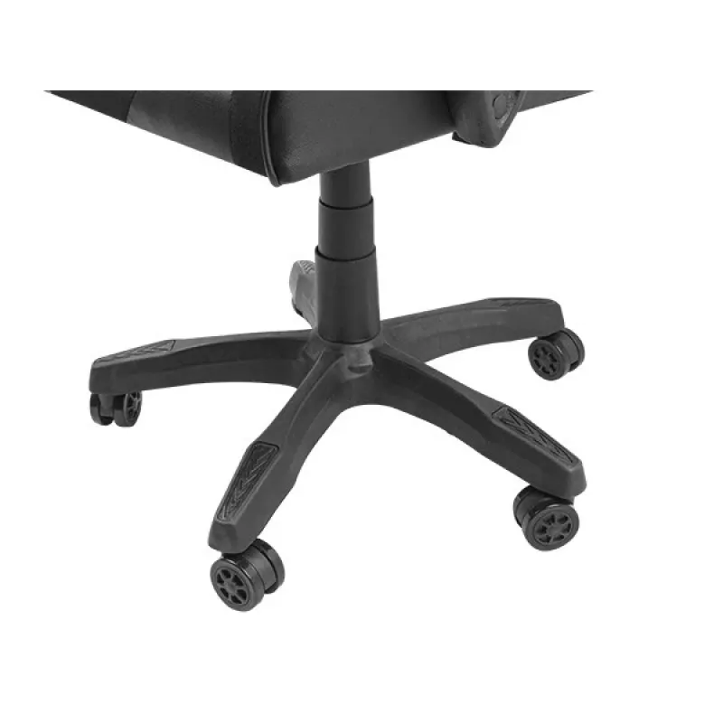 Silla gamer FURY Avenger L universal con asiento acolchado negra