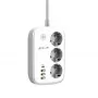 Regleta Tellur TLL331521 regleta inteligente WiFi con 3 tomas, PD 30W, QC 18W