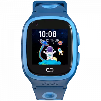 Reloj infantil Canyon ZEFIR KW-49 E-SIM 4G GPS WiFi vídeo música juegos aprender inglés, azul