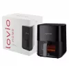 Freidora de aire Lovio LVAF001BK 5 l negra — freidora de aire compacta, capacidad de 5 litros