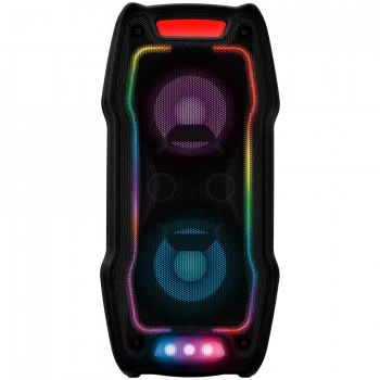 Altavoz SVEN PS-730, negro (100W, TWS, Bluetooth, FM, USB, microSD, pantalla LED, 4400 mAh)