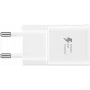 Cargador de red Samsung EP-TA200EWEUGWW 15W carga rápida USB Type-C
