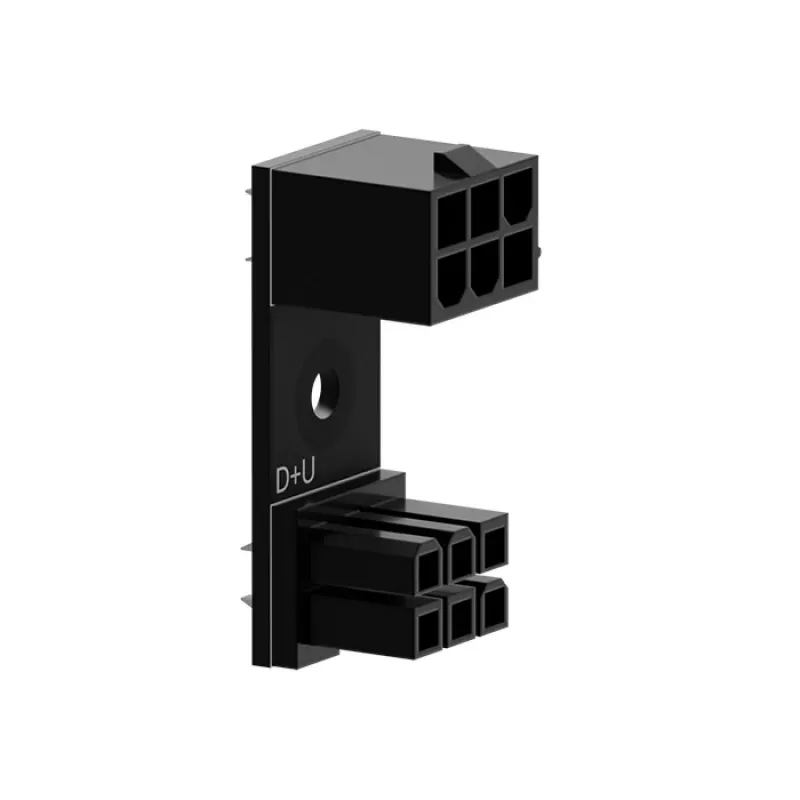 Adaptador PCIe de 6 pines a 180 grados Singularity Computers SC-A-PCIE6-DU, D+U
