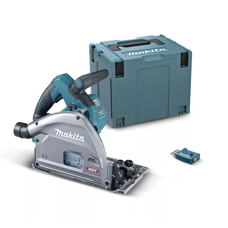 Makita SP001GZ03 40V XGT sierra circular de inmersión a batería, 165 mm