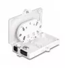 Caja distribuidora de fibra óptica DeLOCK 87899 IP65 impermeable 2 puertos