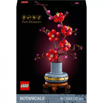 LEGO Icons set de decoración de flores de ciruelo 10369, multicolor