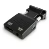 Convertidor VGA a HDMI SAVIO CL-145, audio, Full HD, negro