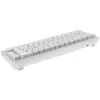 Teclado gaming mecánico TKL XTRFY K5 RGB – tenkeyless, transparente/blanco