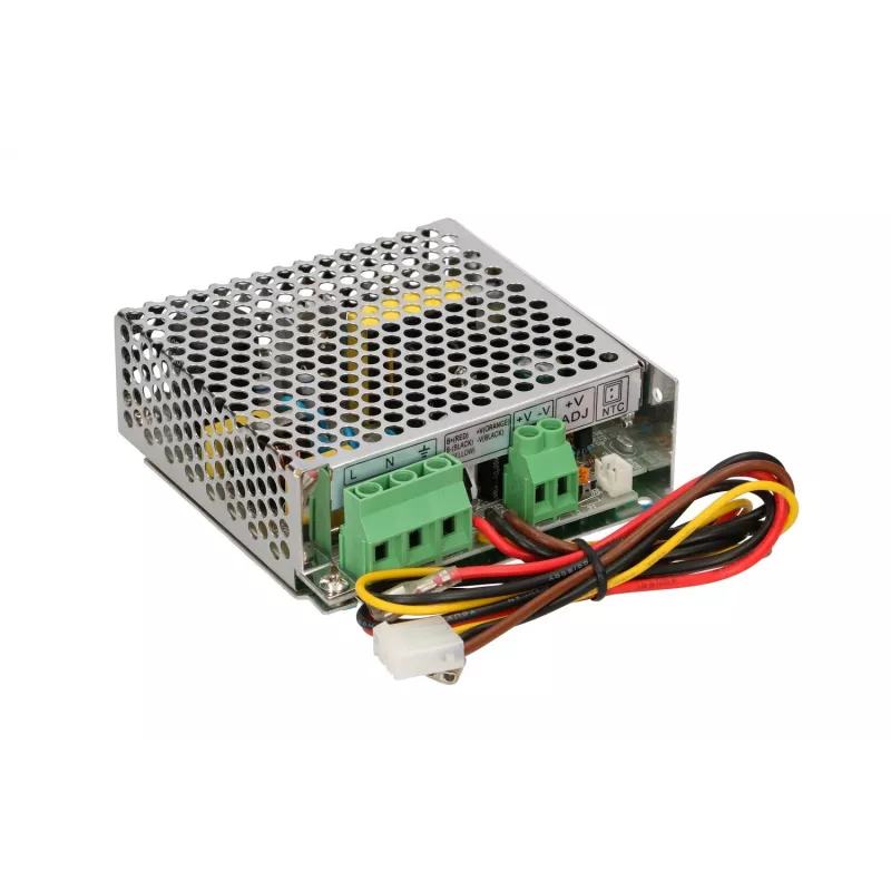 Fuente de alimentación con cargador de batería Extralink SCP-35-12 13,8 V 35 W 12 V carcasa metálica, entrada 100–240 V AC