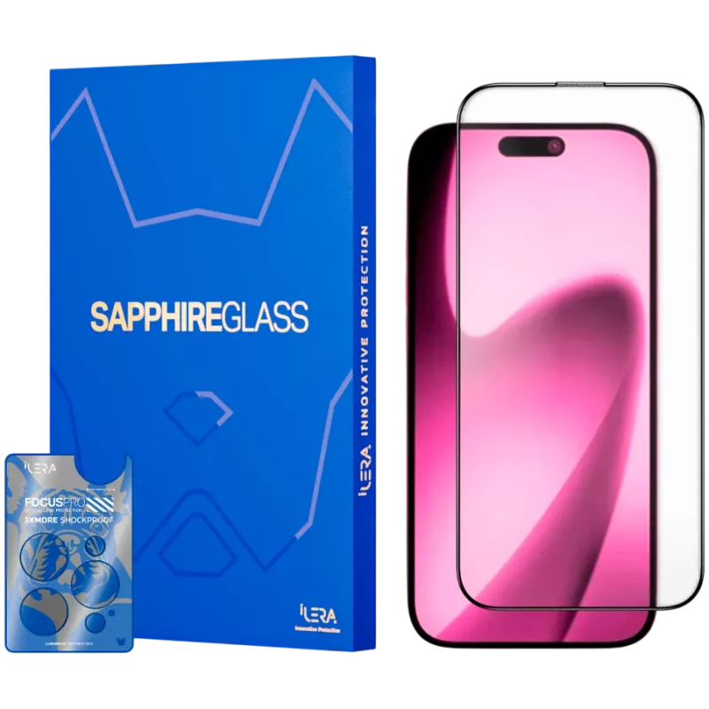 iLera Sapphire Ultra Glass 2.0 para iPhone 17 Air