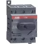 ABB OT80F3 - 3P - cableado - negro - IEC 60947-3 / UL 508 / CSA C22.2 No. 14 - 600 V - 52,5 mm