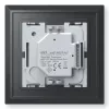 Termostato de pared de cristal Homematic IP con sensor de CO₂ — mecánico, negro, 230 V, IP20
