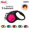 Flexi New Neon S 5 m Correa automática para perros
