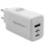 Cargador GaN QOLTEC 51822 65W 2×USB A 2×USB‑C