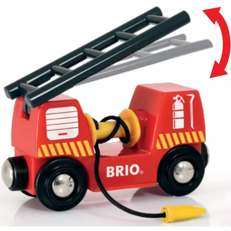 Train BRIO vehículo de emergencia bomberos