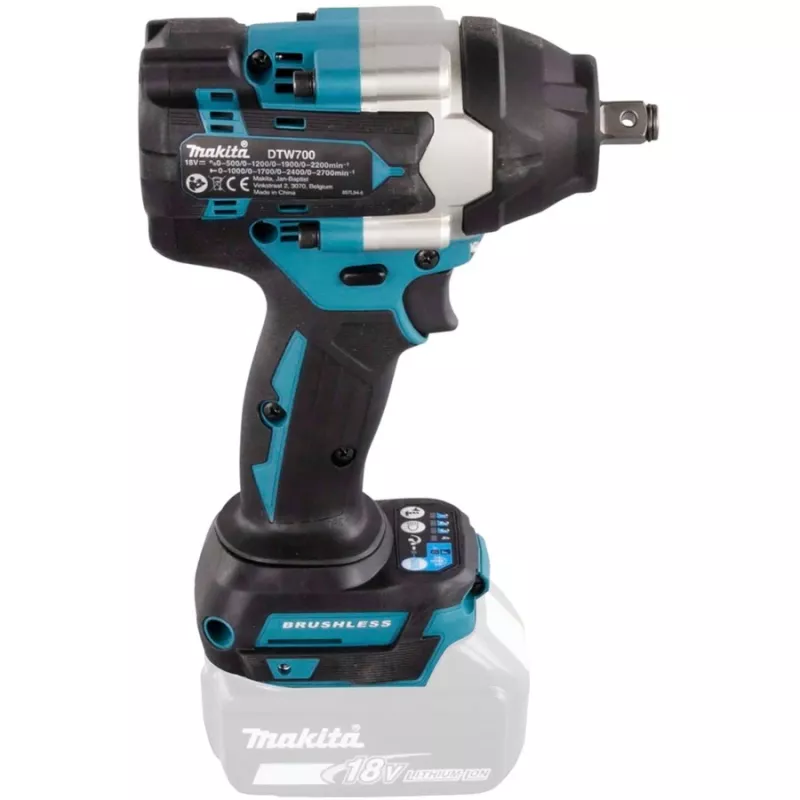 Makita DTW700Z Llave de impacto 1/2 2200 rpm 700 N⋅m Verde