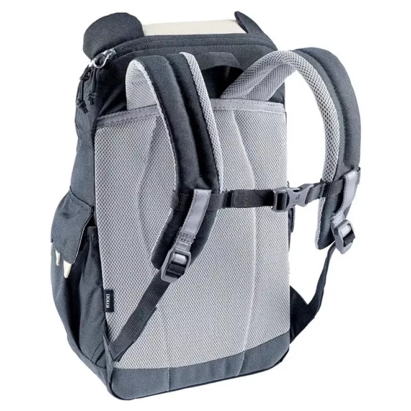Mochila de día compacta DEUTER Kikki — poliéster 8 L, 350×200×170 mm, 310 g, negro/blanco