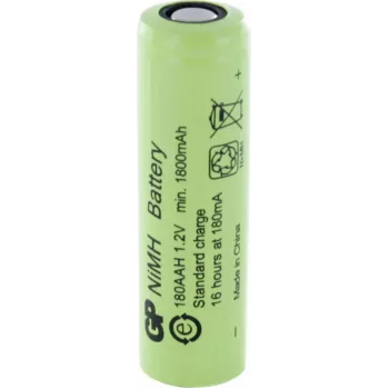 Pila NiMH AA recargable GP GP180AAH 1,2 V 1800 mAh