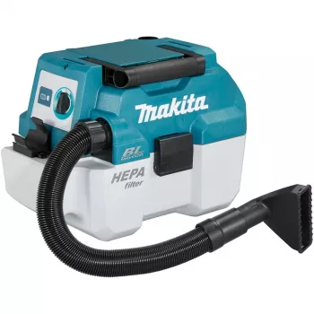 Makita DVC750LZX3 aspirador 7,5 l aspirador de tambor, húmedo/seco, sin bolsa (DVC750LZX3)