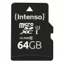 Intenso Performance - tarjeta de memoria flash (microSDXC con adaptador SD) - 64GB - UHS-I U1 / Class10 - microSDXC UHS-I (3424490)