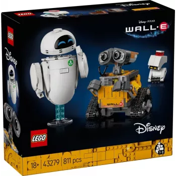 Set de construcción LEGO Disney Pixar WALL·E y EVE 43279 — 811 piezas, 130 mm de altura, para 18+