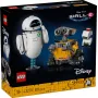 LEGO Disney Pixar 43279 WALL-E y EVE set de construcción, 811 piezas, 18+
