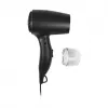 Secador de pelo Tristar HD-2460, 1200W, 2 niveles de temperatura, negro