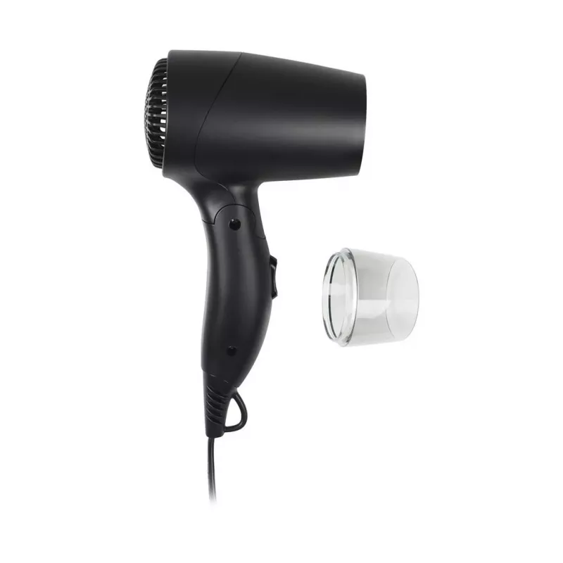 Secador de pelo Tristar HD-2460, 1200W, 2 niveles de temperatura, negro