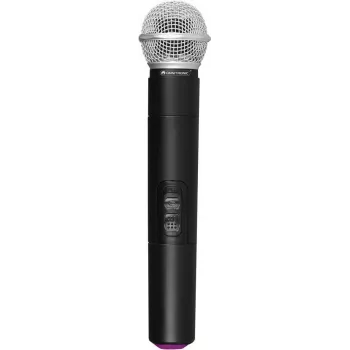 Micrófono de mano Omnitronic UHF-E Serie 531,9 MHz micrófono inalámbrico